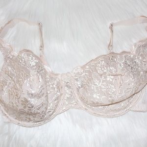Olga, Shimmer lace full-fit Underwire bra NEW ....